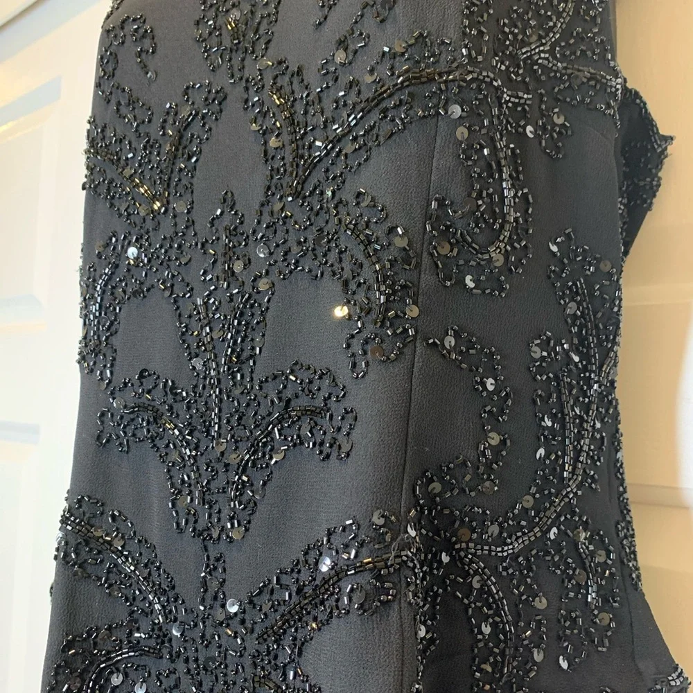 Jkara vintage beaded sequin top , Size Medium - Picture 3 of 6